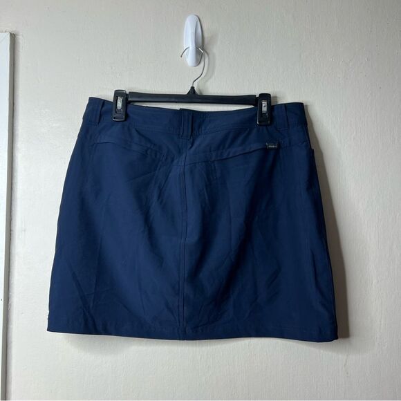 Eddie Bauer Navy Blue Active Athletic Outdoor Skirt Skort Tennis Golf - Picture 3 of 6